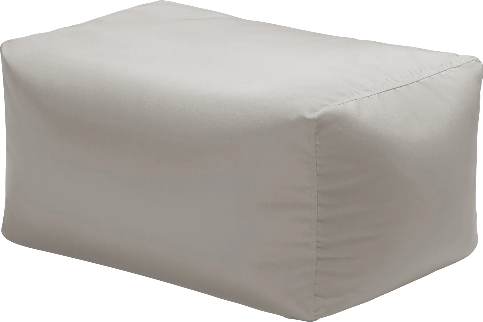 Kids Chatty Garden White Indoor/Outdoor Ottoman - Image 1