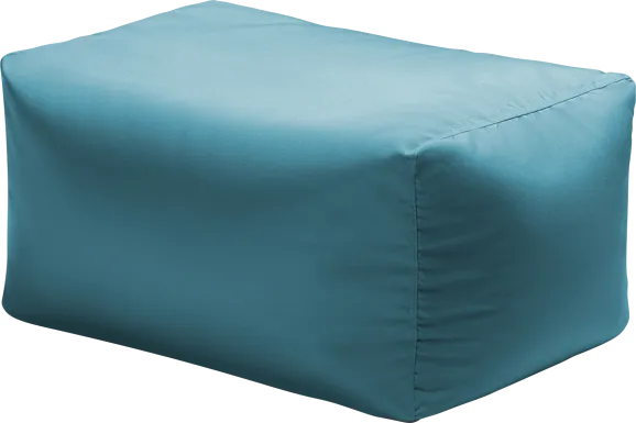 Kids Chatty Garden Blue Indoor/Outdoor Ottoman