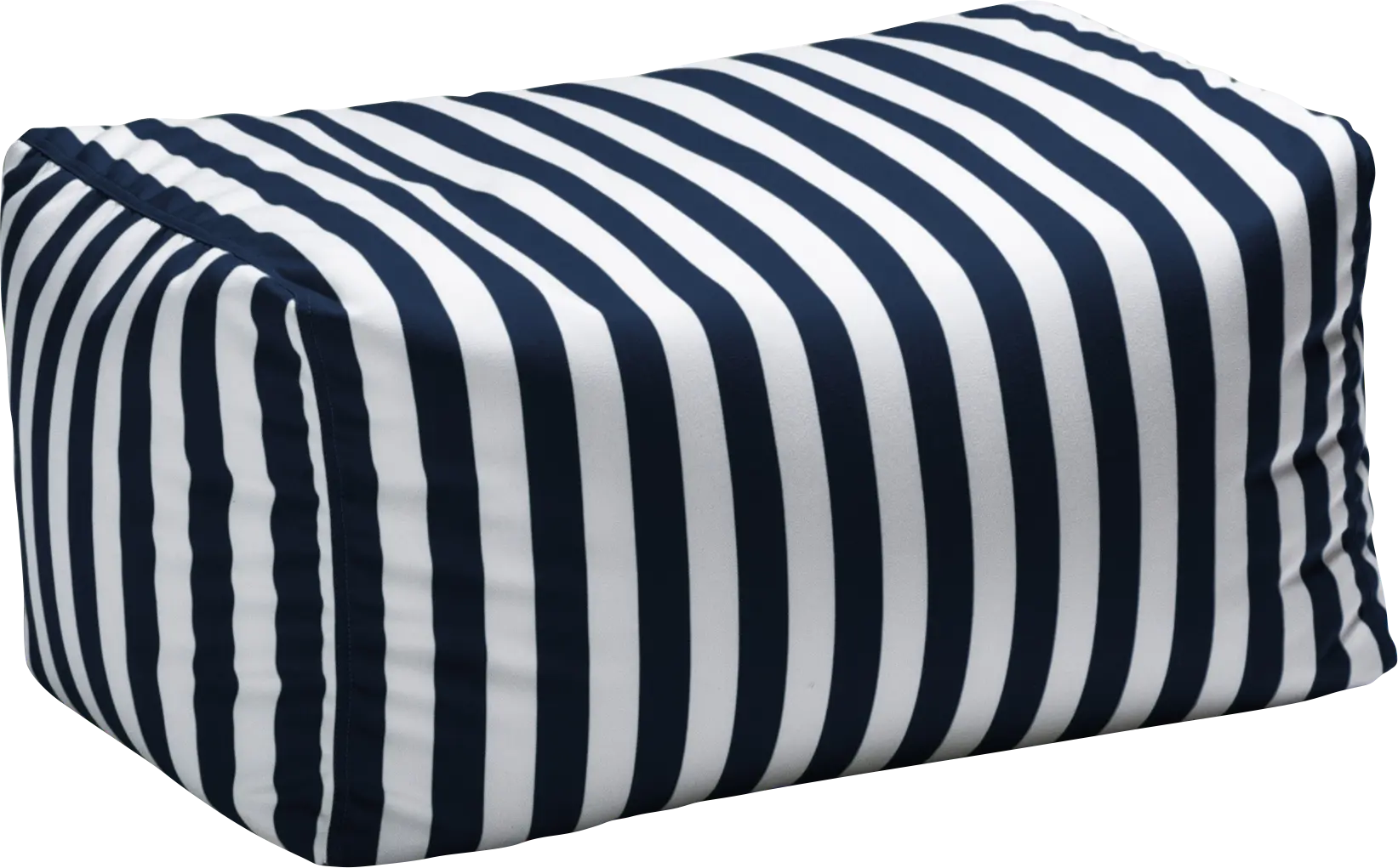 Kids Chatty Garden Navy/White Indoor/Outdoor Ottoman