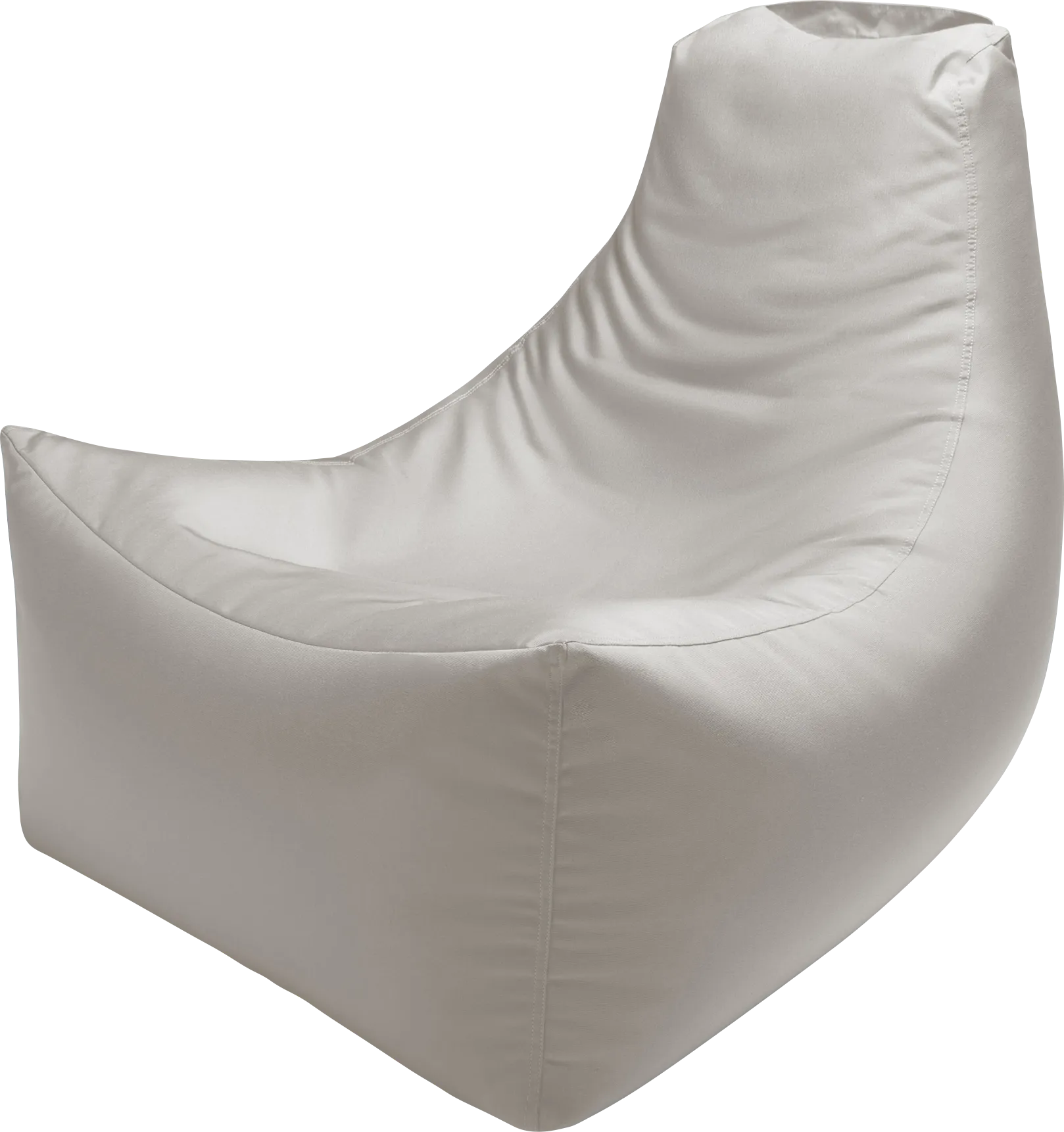 Kids Summerly White Indoor/Outdoor Bean Bag Chair - Image 1