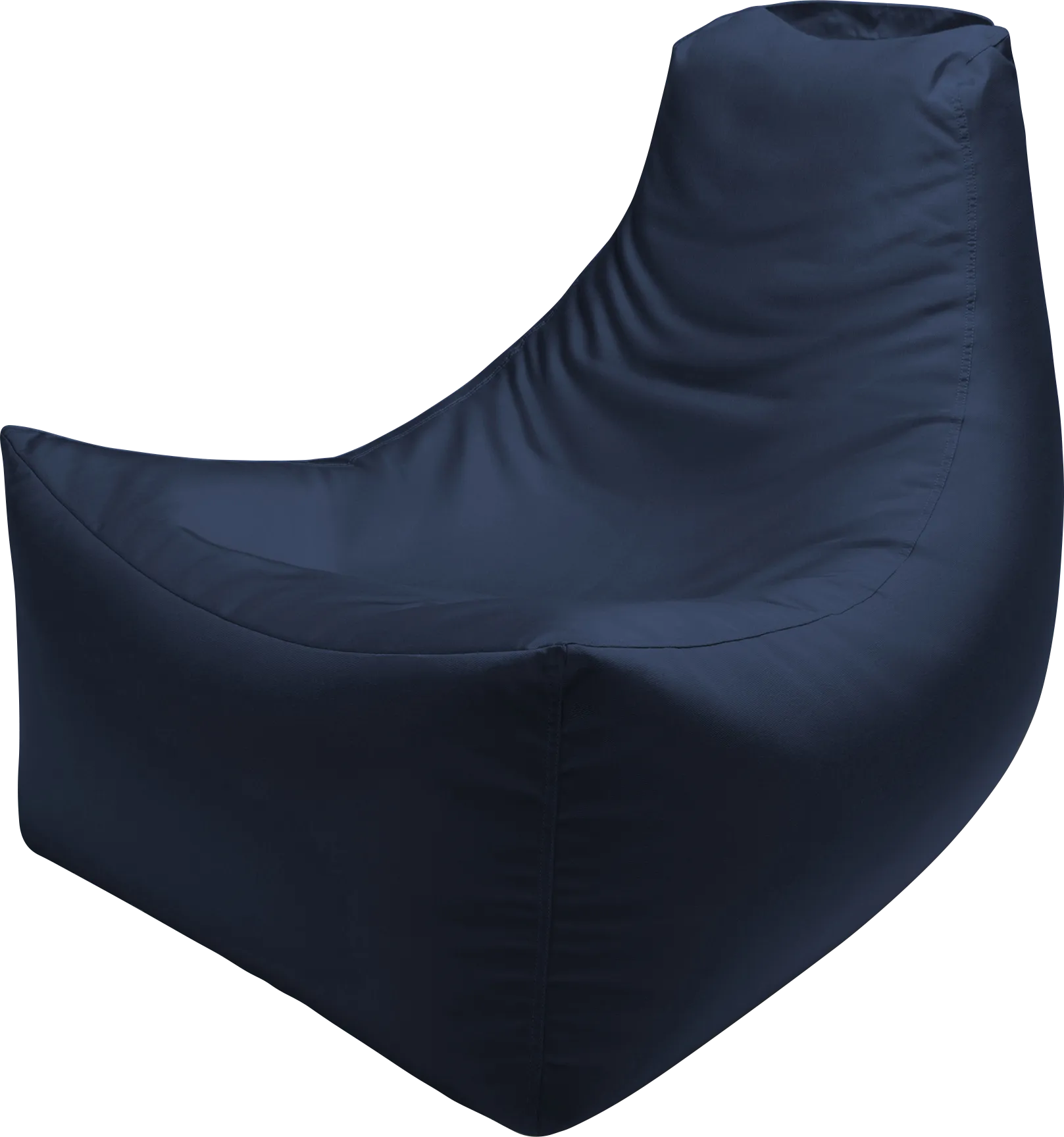 Kids Summerly Navy Indoor/Outdoor Bean Bag Chair - Image 1