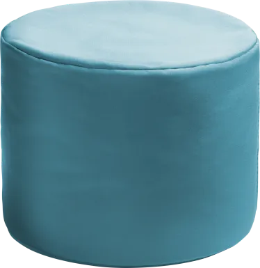 Kids Poppilly Blue Indoor/Outdoor Ottoman