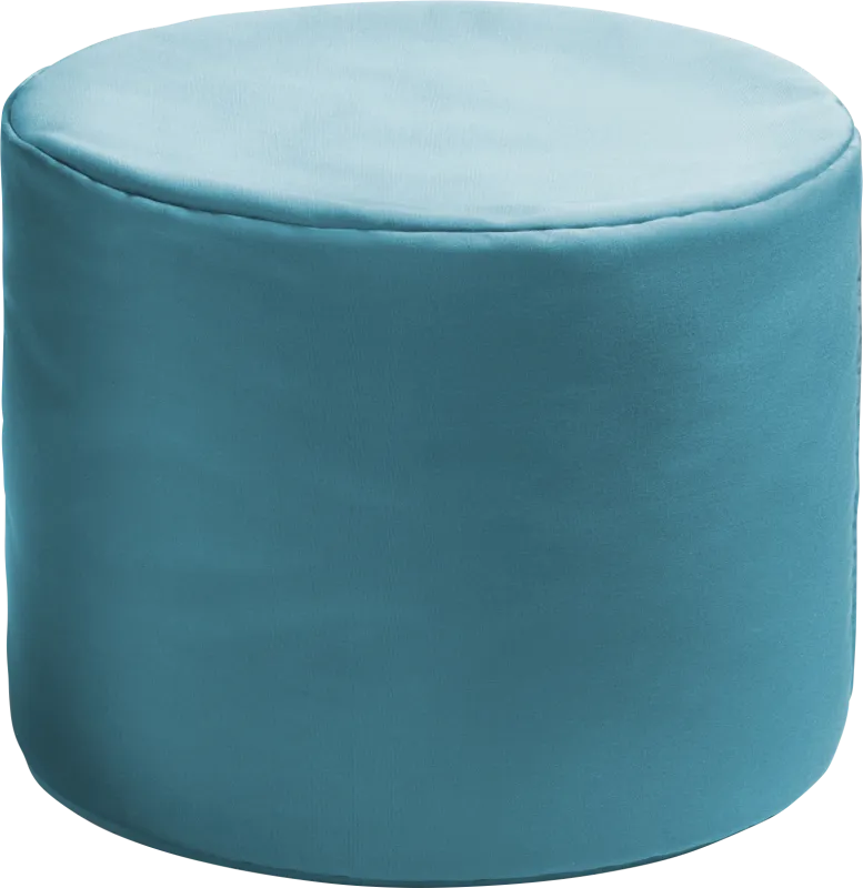 Kids Poppilly Blue Indoor/Outdoor Ottoman