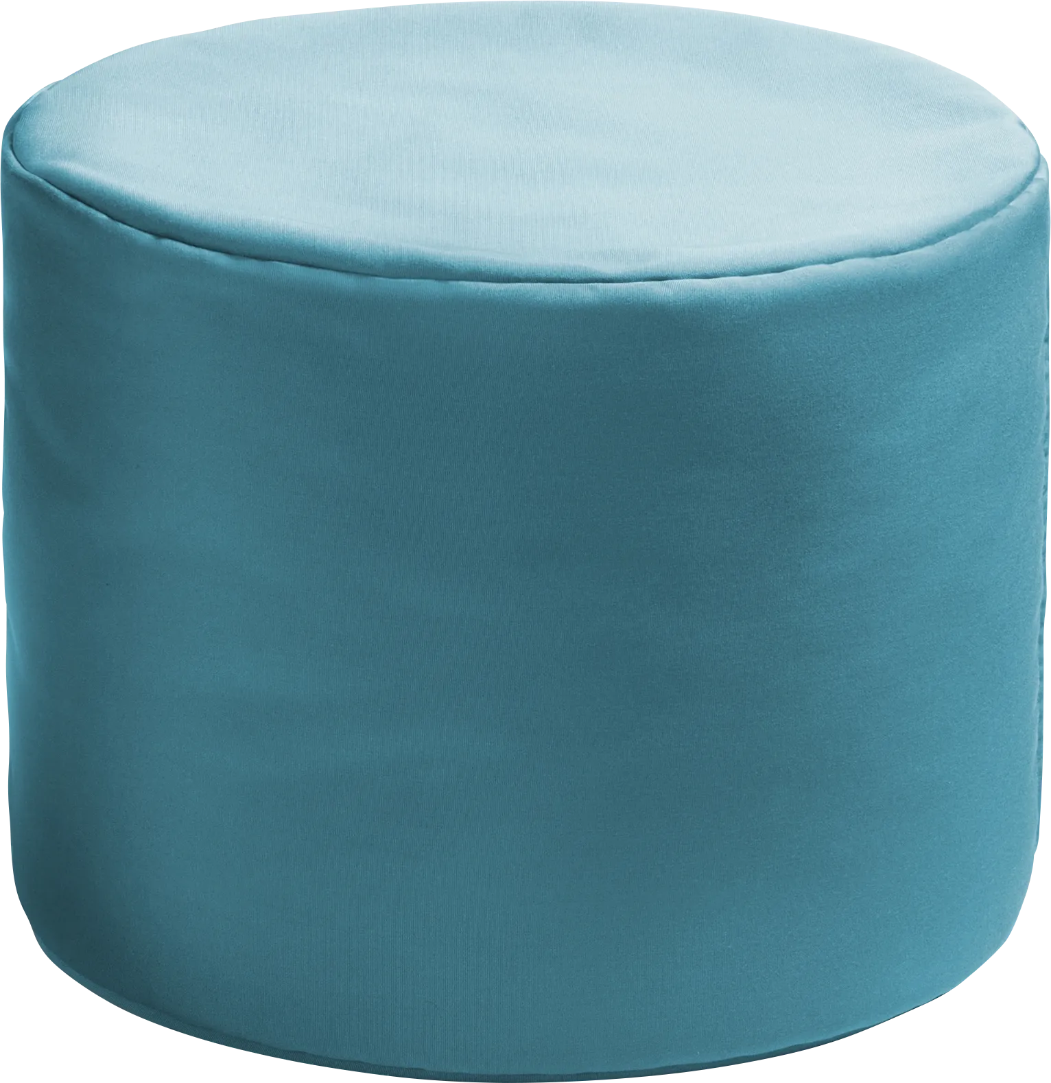 Kids Poppilly Blue Indoor/Outdoor Ottoman - Image 1