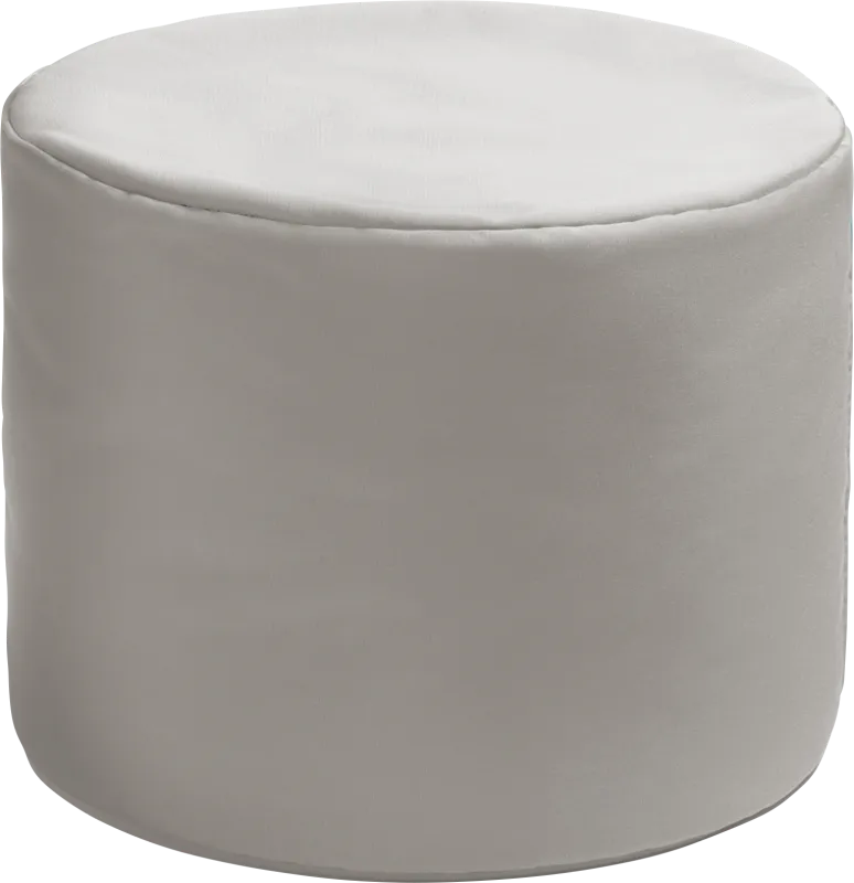 Kids Poppilly White Indoor/Outdoor Ottoman