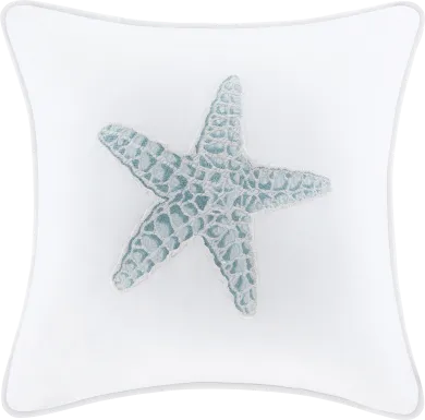 Eisley White Accent Pillow
