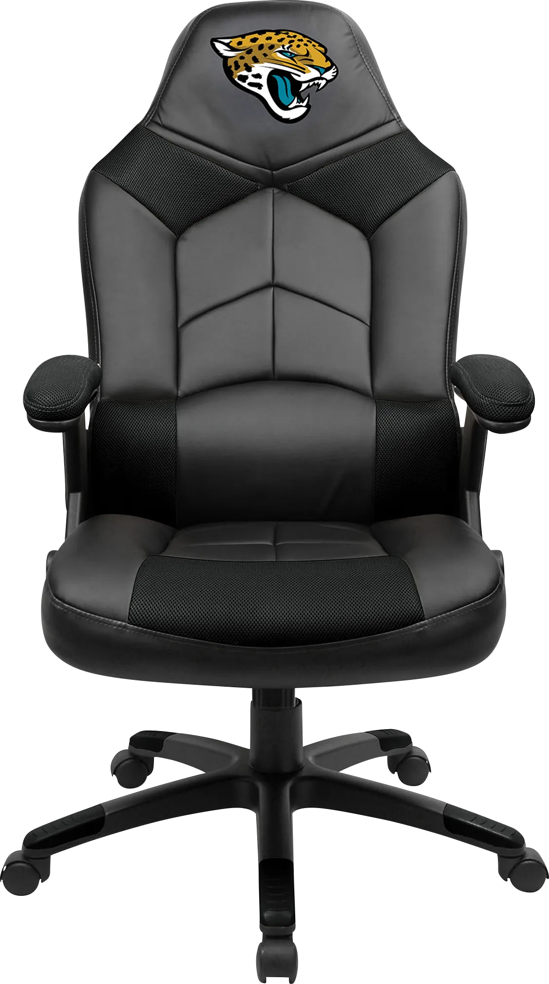 Big Team NFL Jacksonville Jaguars Black Oversized Gaming Chair - Image 1
