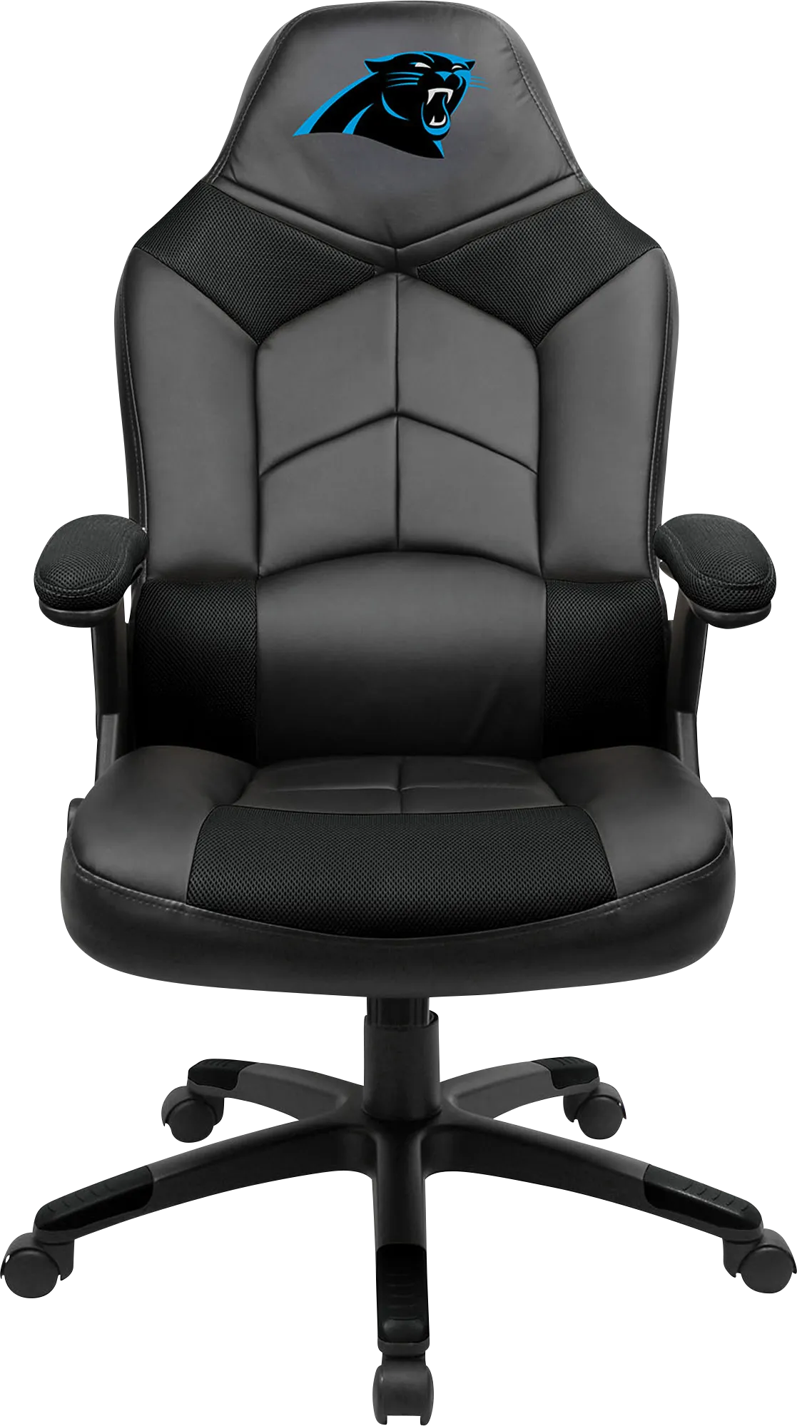 Big Team NFL Carolina Panthers Black Oversized Gaming Chair - Image 1