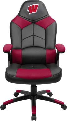 Big Team NCAA University of Wisconsin Red Oversized Gaming Chair
