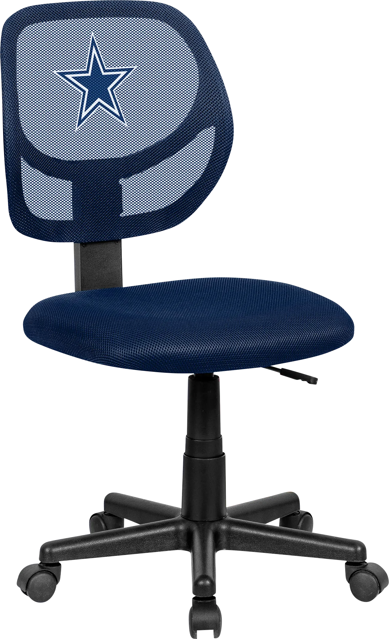 Dallas Cowboys Navy Desk Chair - Thumbnail - Image 1