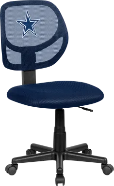 Dallas Cowboys Navy Desk Chair