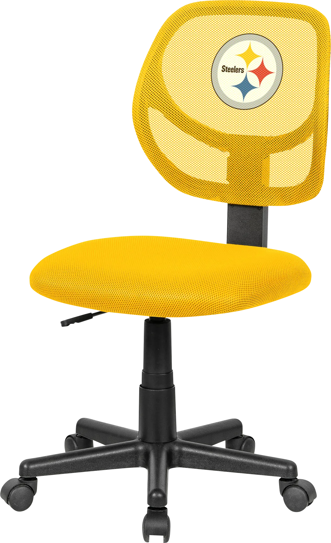 Pittsburgh Steelers Yellow Desk Chair - Thumbnail - Image 1