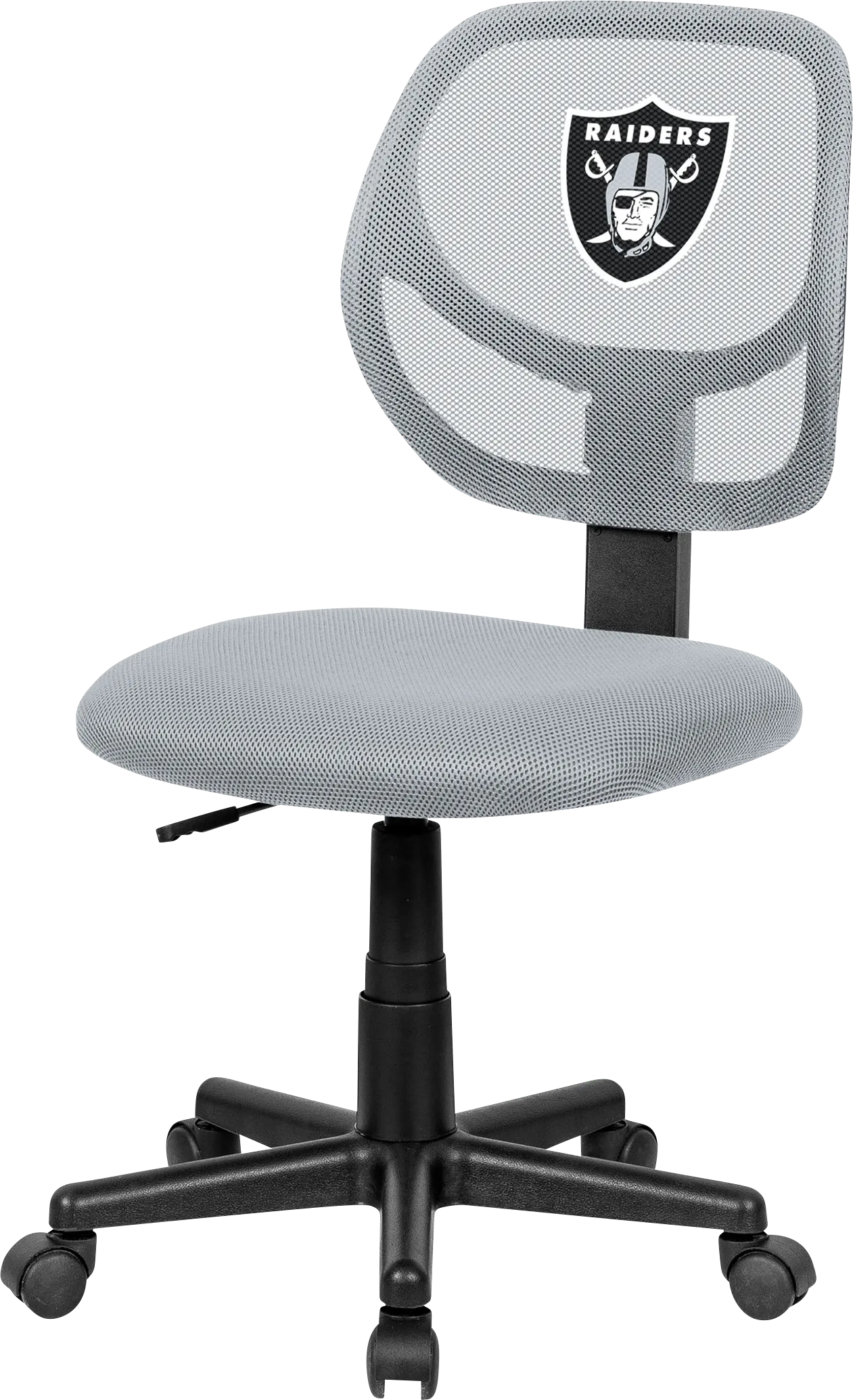 Las Vegas Raiders Gray Desk Chair - Image 1