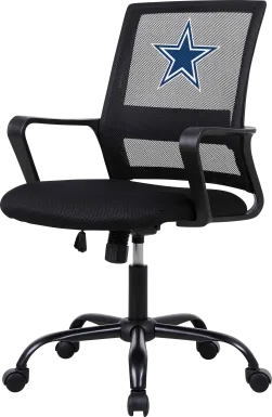 Tough Match NFL Dallas Cowboys Black Desk Chair