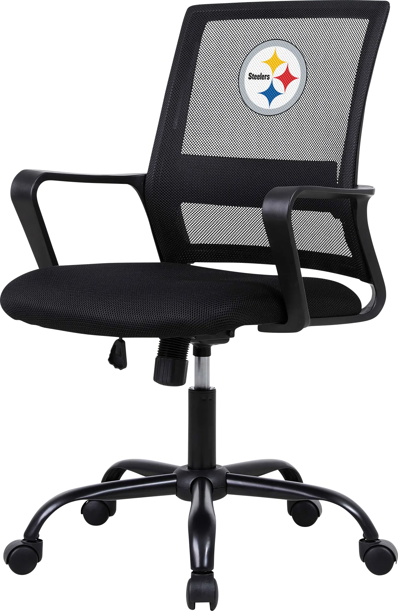 Pittsburgh Steelers Black Desk Chair - Image 1