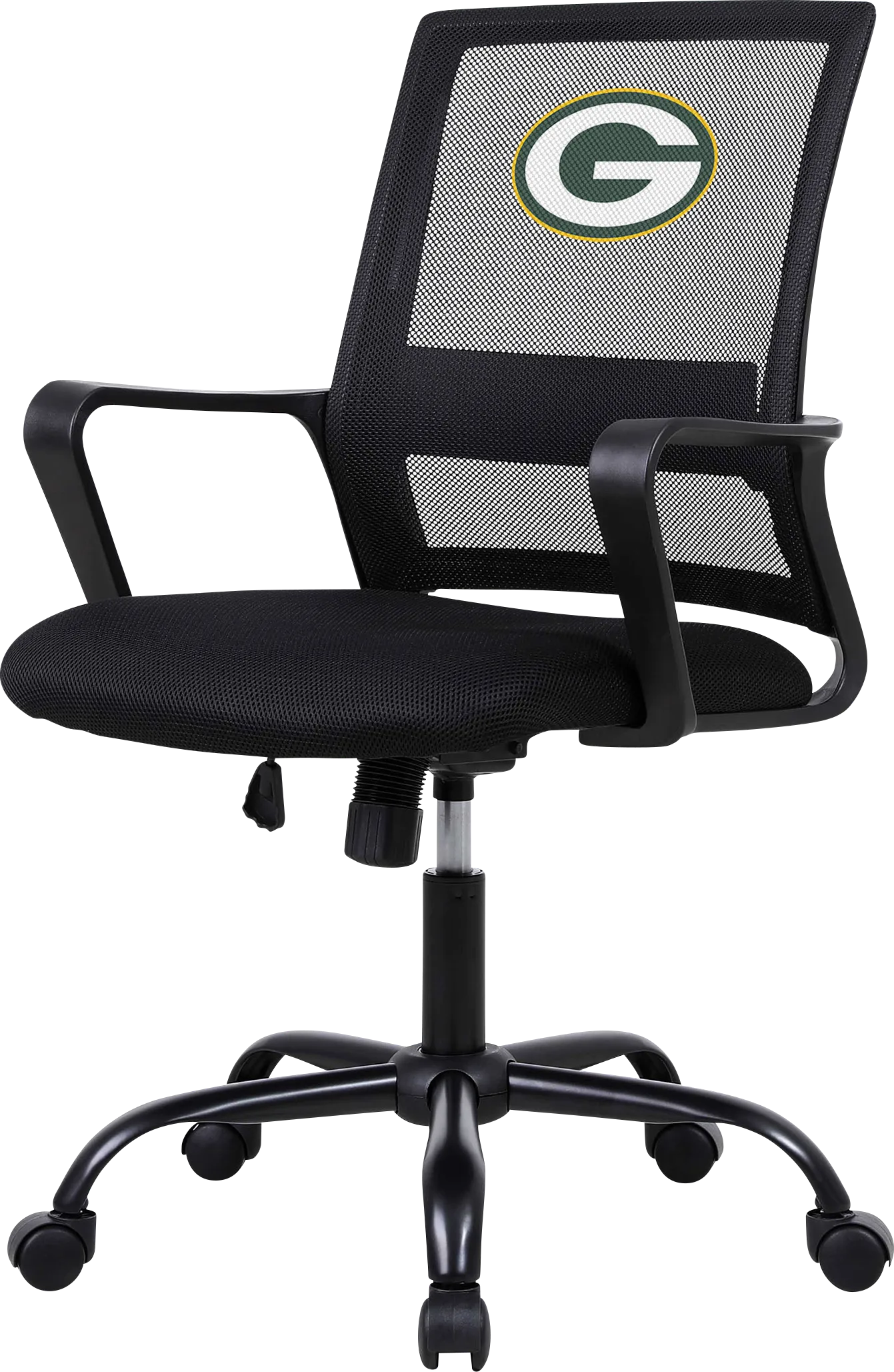 Green Bay Packers Black Desk Chair - Image 1