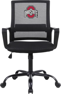 Tough Match NCAA Ohio State Black Desk Chair
