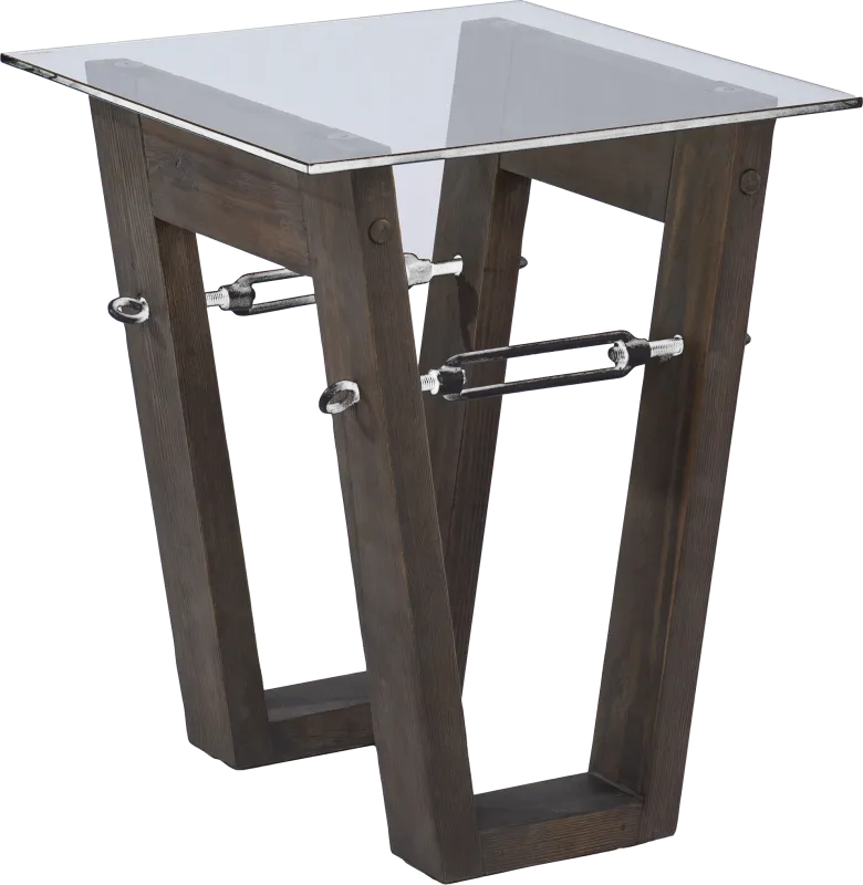 Wyckfield Brown End Table
