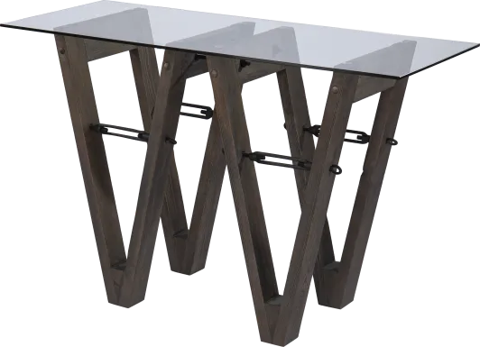 Wyckfield Brown Console Table