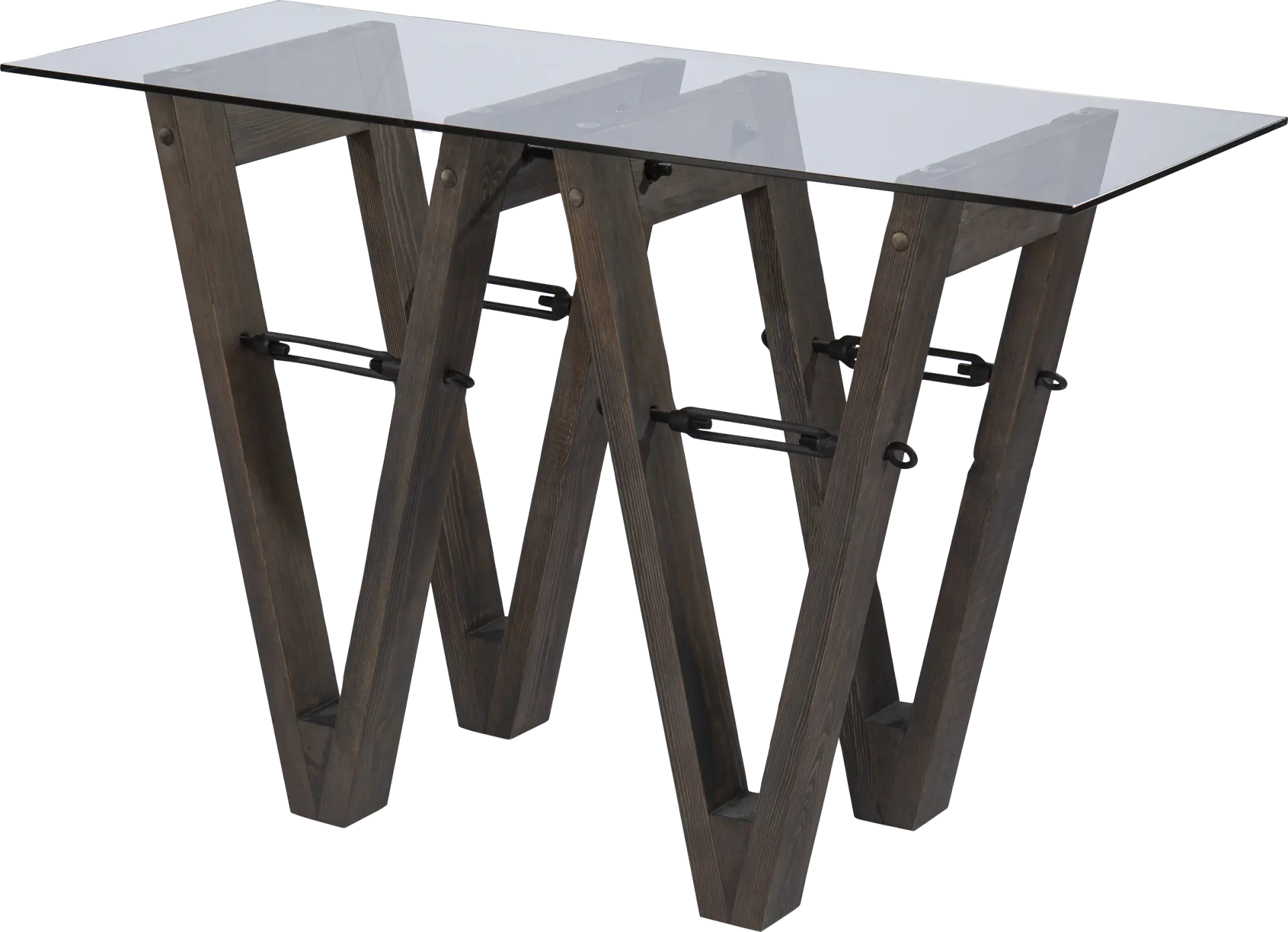 Wyckfield Brown Console Table
