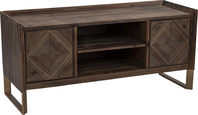 Brushboro Brown 50 in. Console