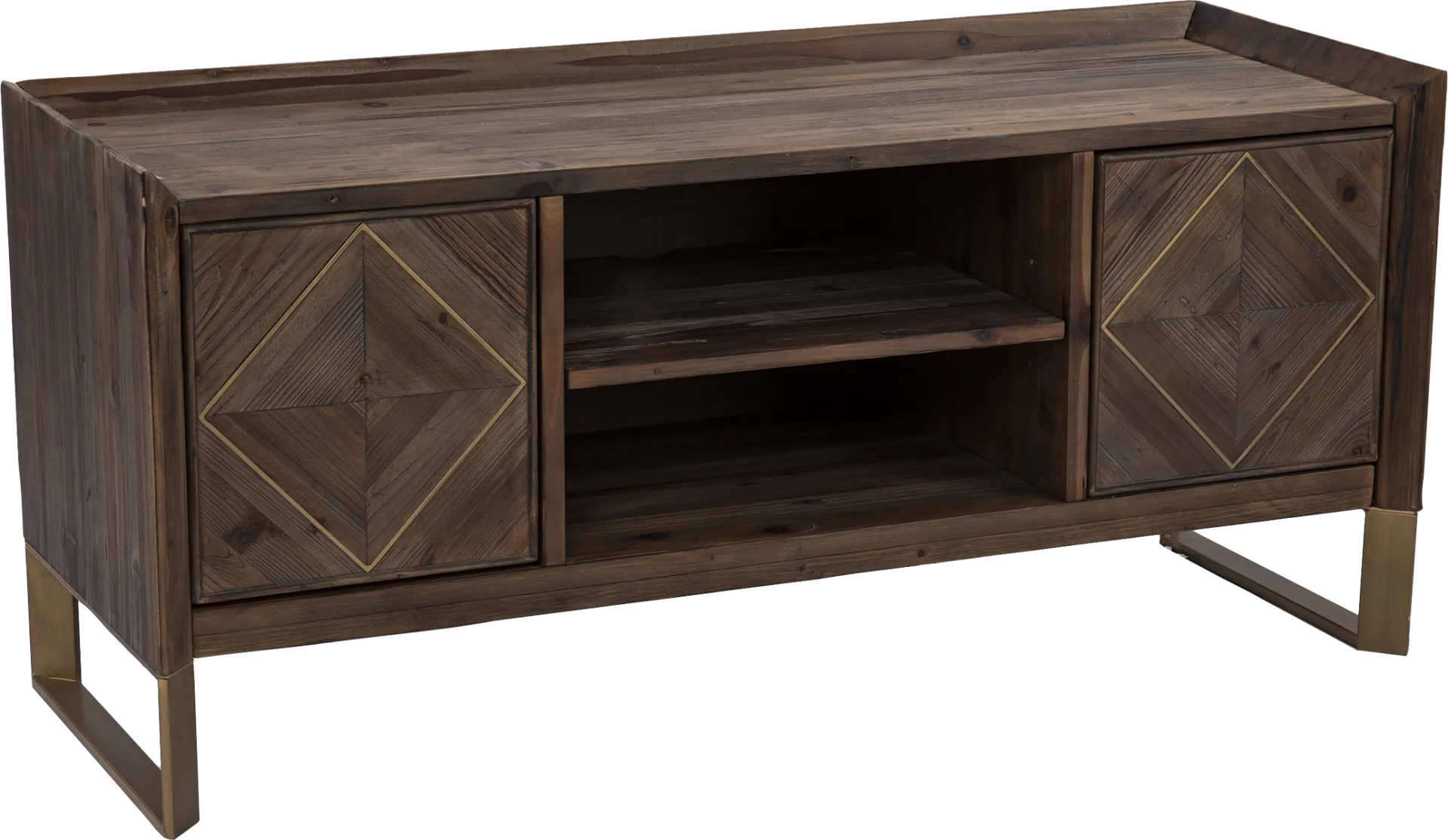 Brushboro Brown 50 in. Console - Image 1