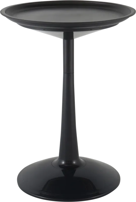 Lagoon Sprout Black Adjustable Outdoor Side Table