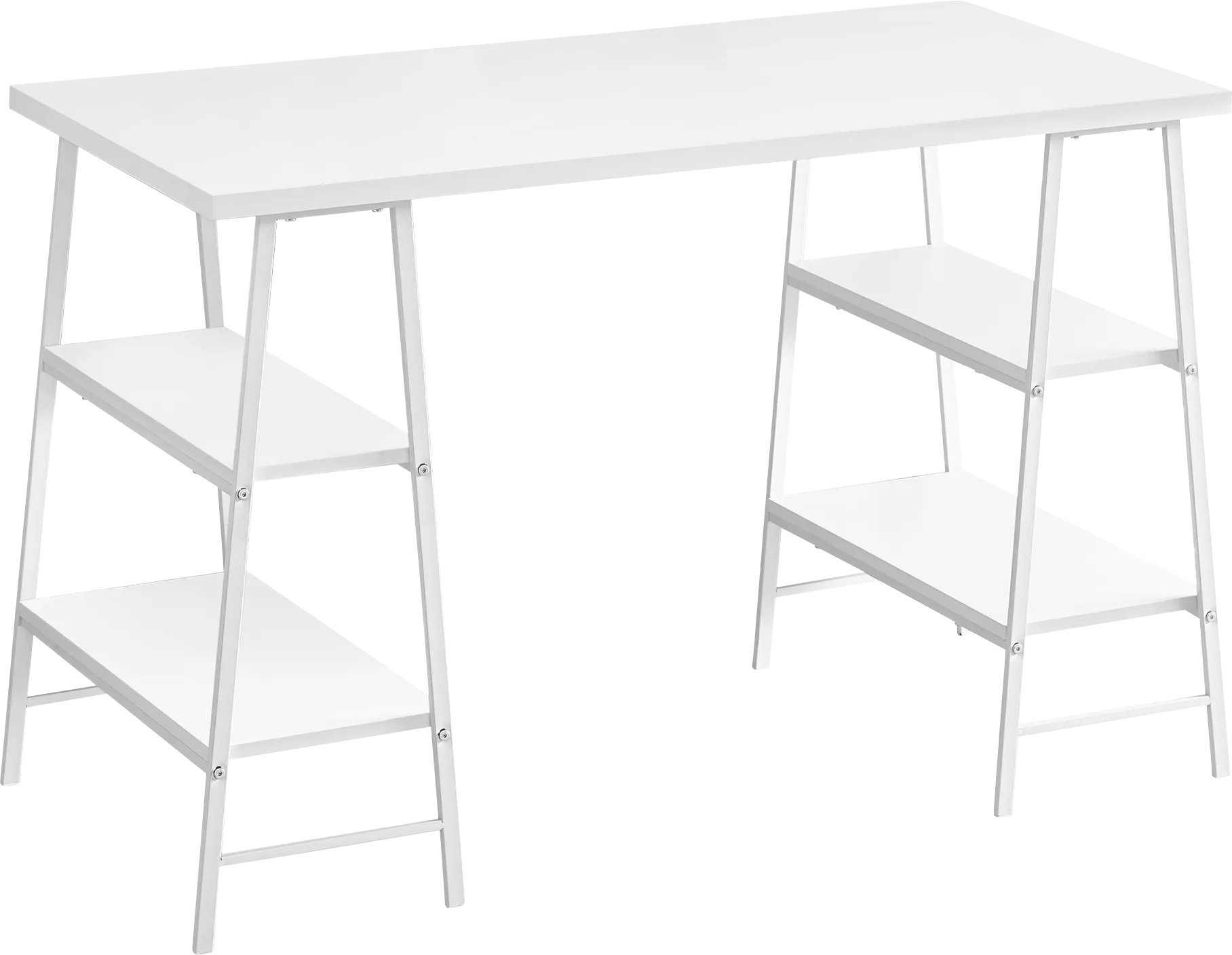 Aldersmeade White Desk - Image 1