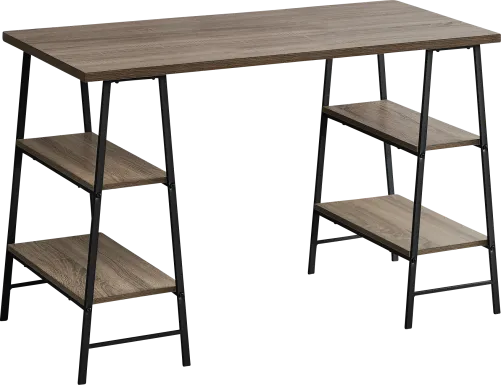 Aldersmeade Taupe Desk