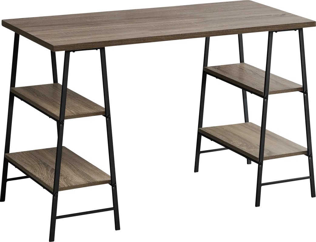 Aldersmeade Taupe Desk