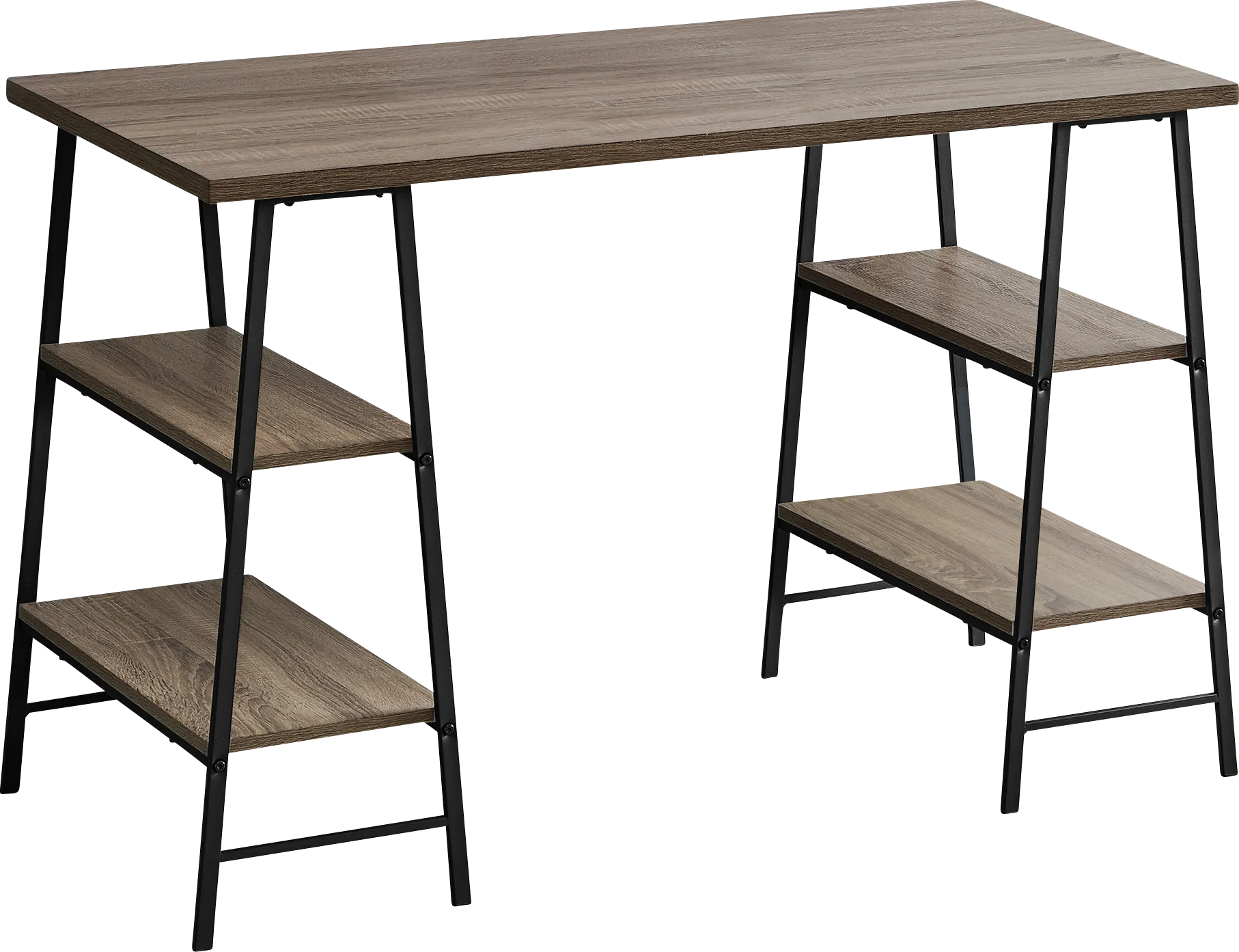 Aldersmeade Taupe Desk - Image 1