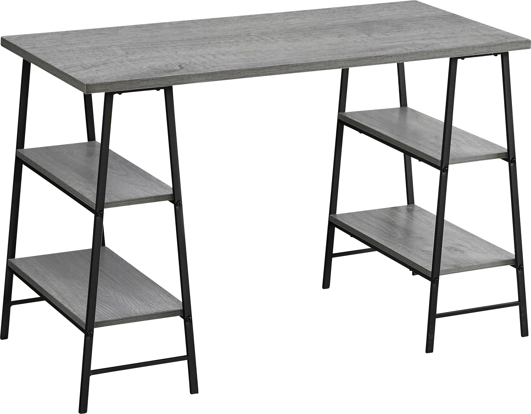 Alderseade Gray Desk - Thumbnail - Image 1