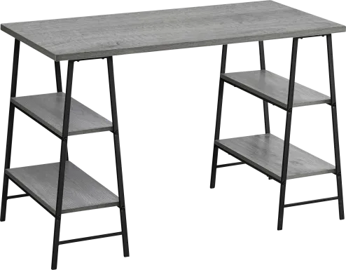 Alderseade Gray Desk