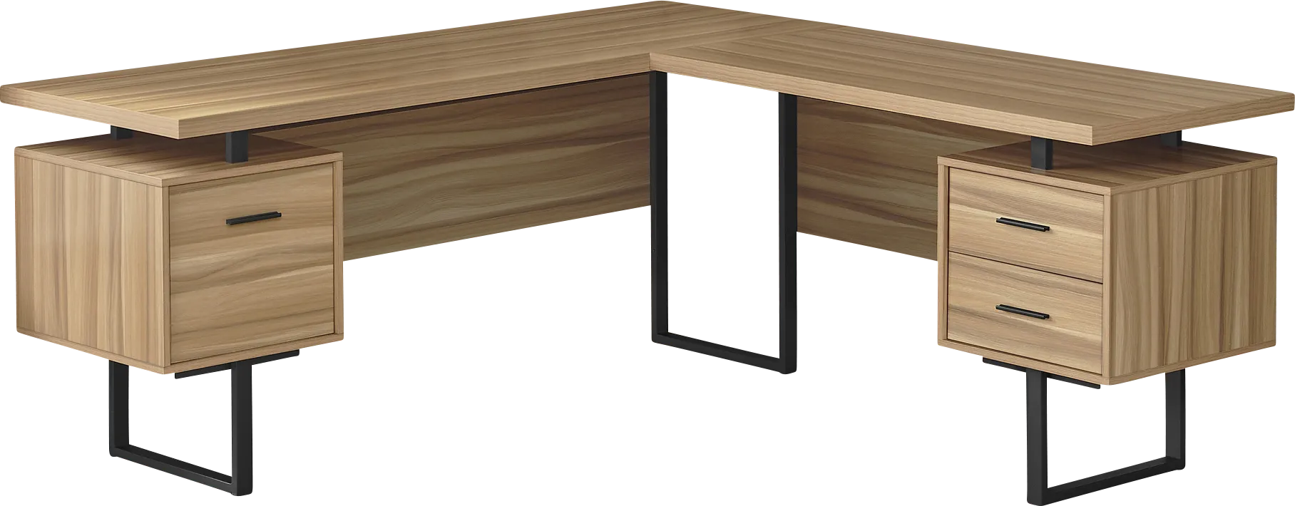Ammonett Brown Desk - Image 1