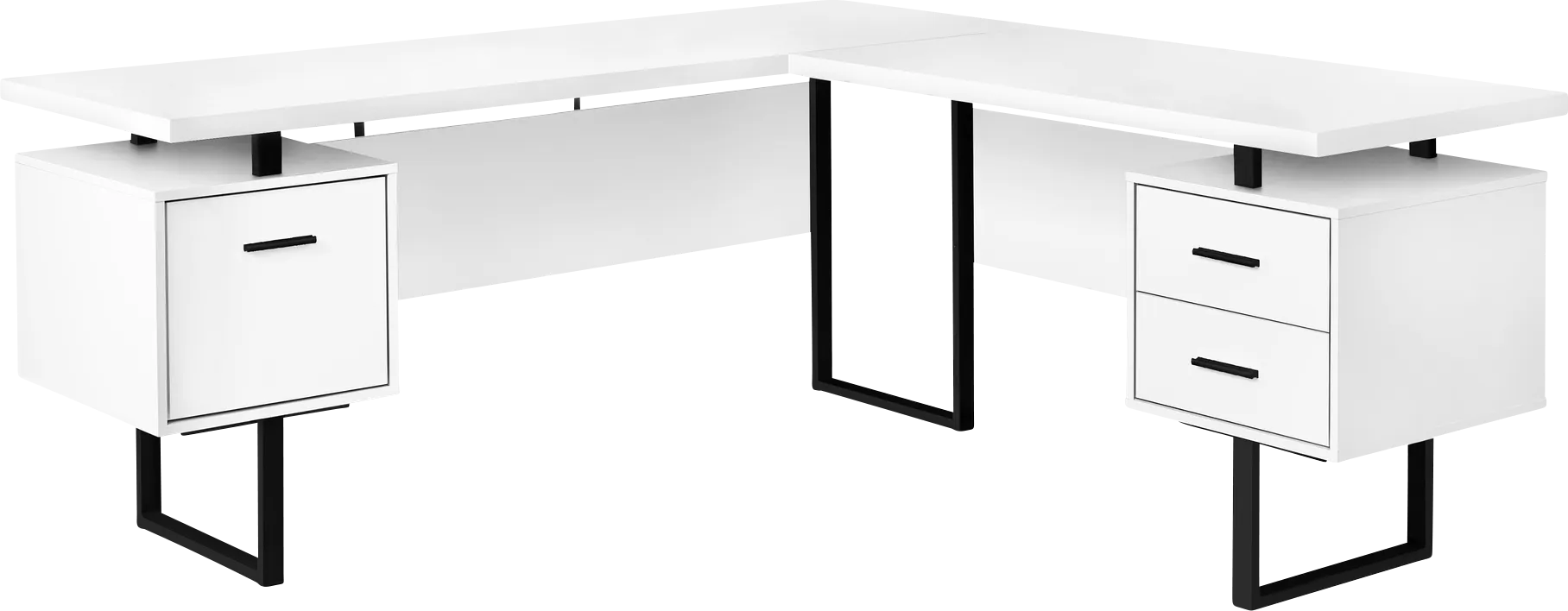 Ammonett White Desk - Image 1