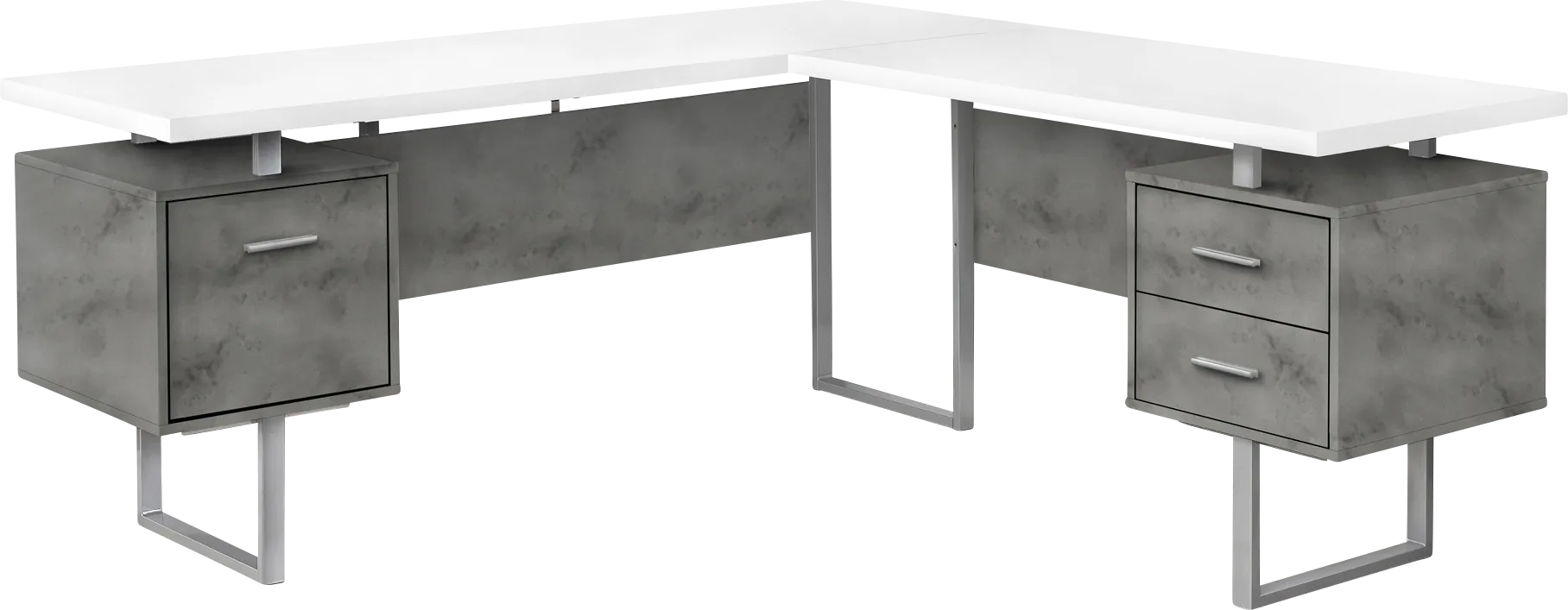 Ammonett Silver Desk - Image 1