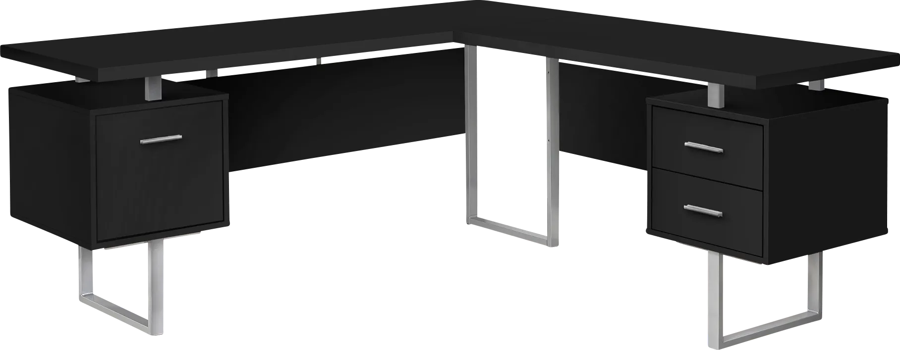 Ammonett Black Desk - Image 1