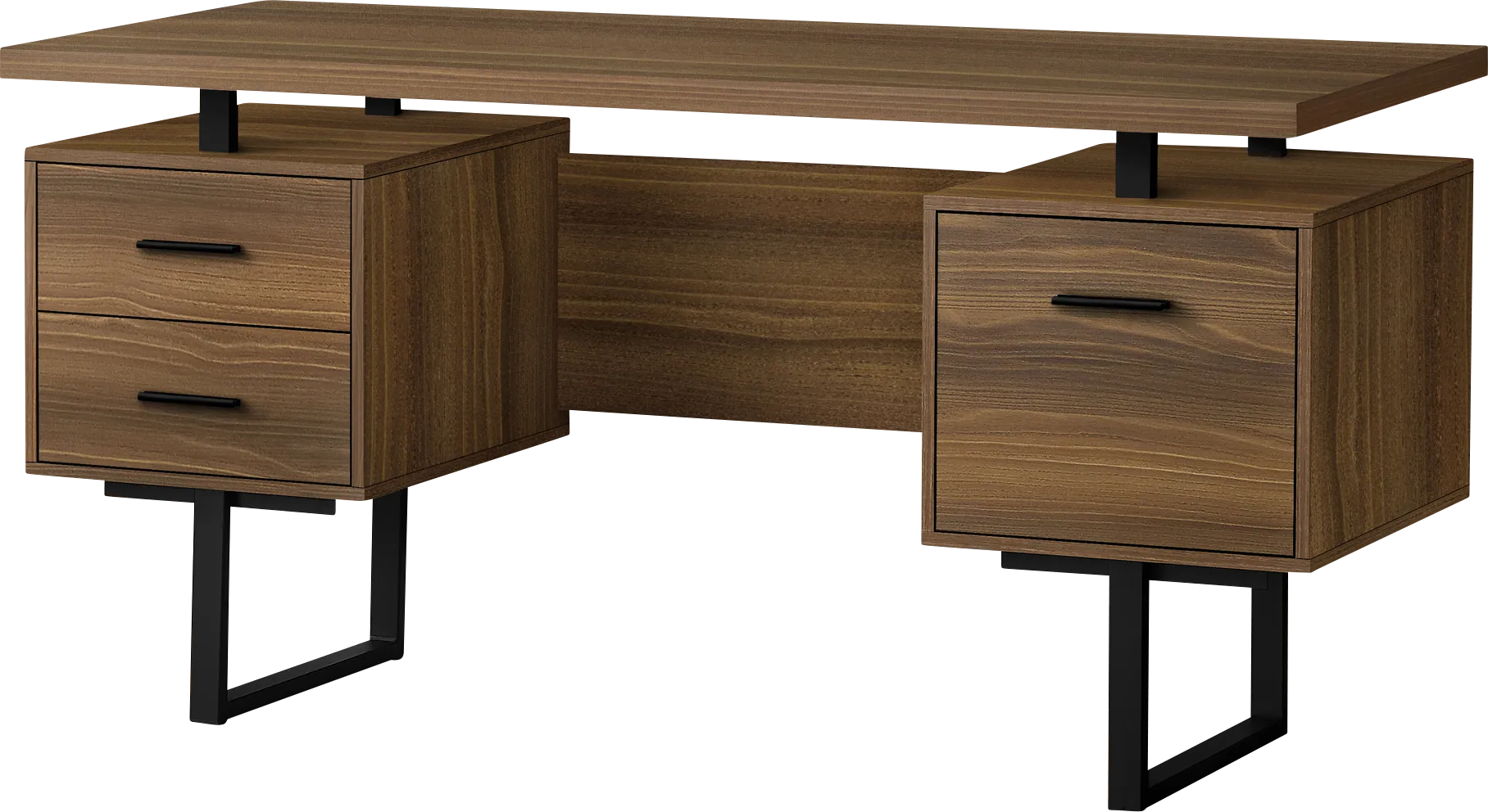Billingsly Walnut Desk - Thumbnail - Image 1