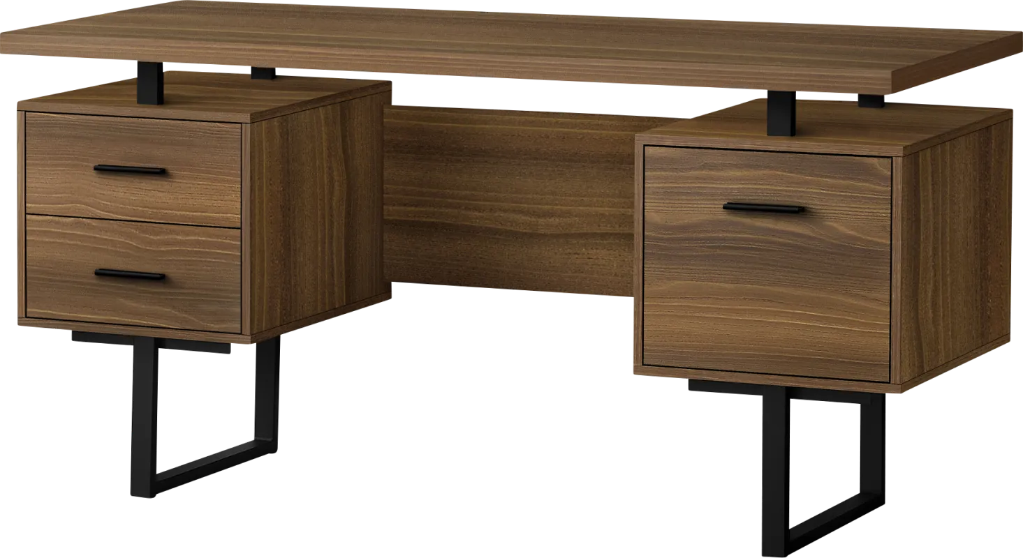 Billingsly Walnut Desk