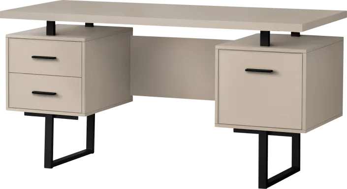 Billingsly Taupe Desk