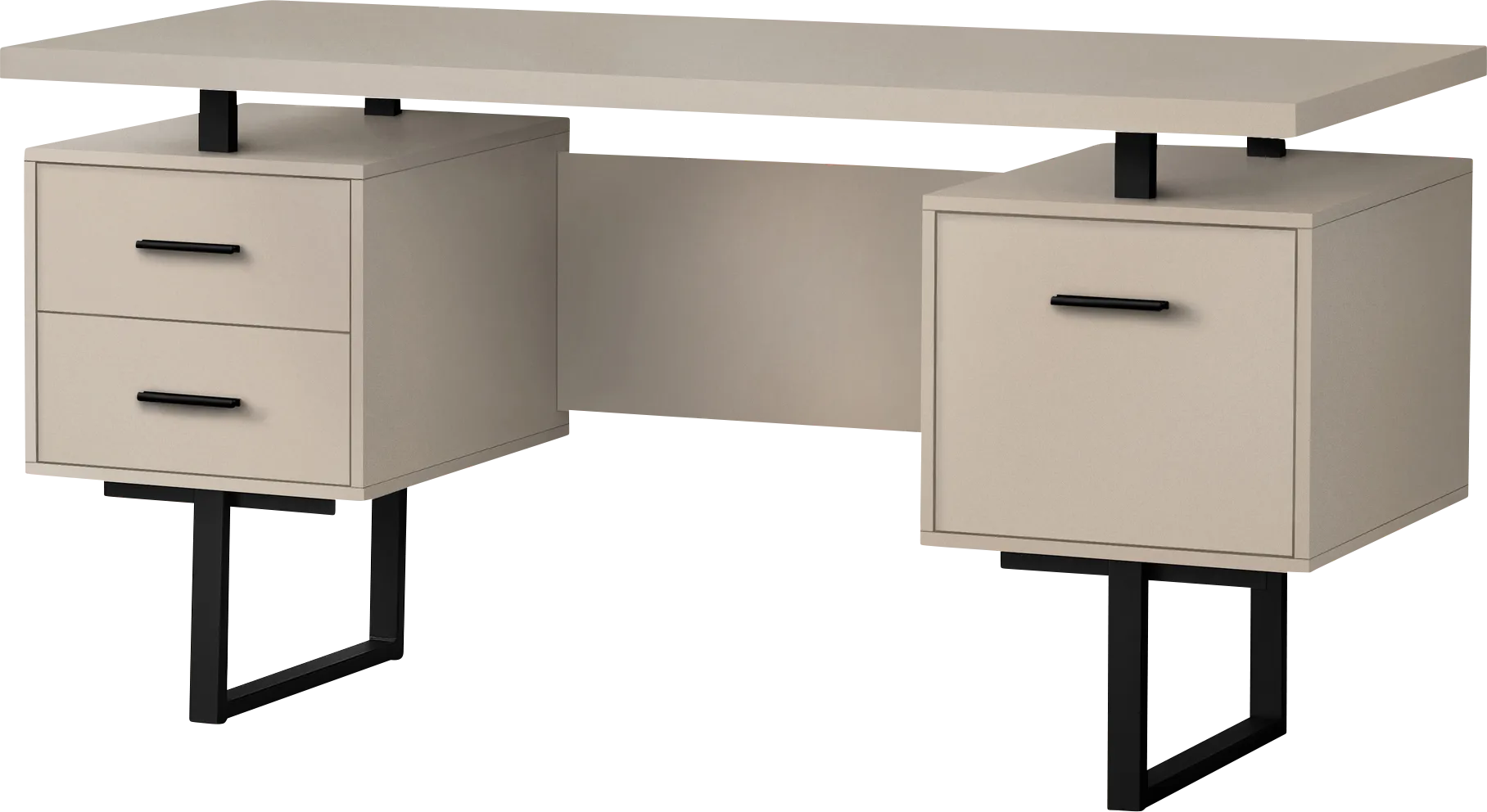 Billingsly Taupe Desk - Image 1