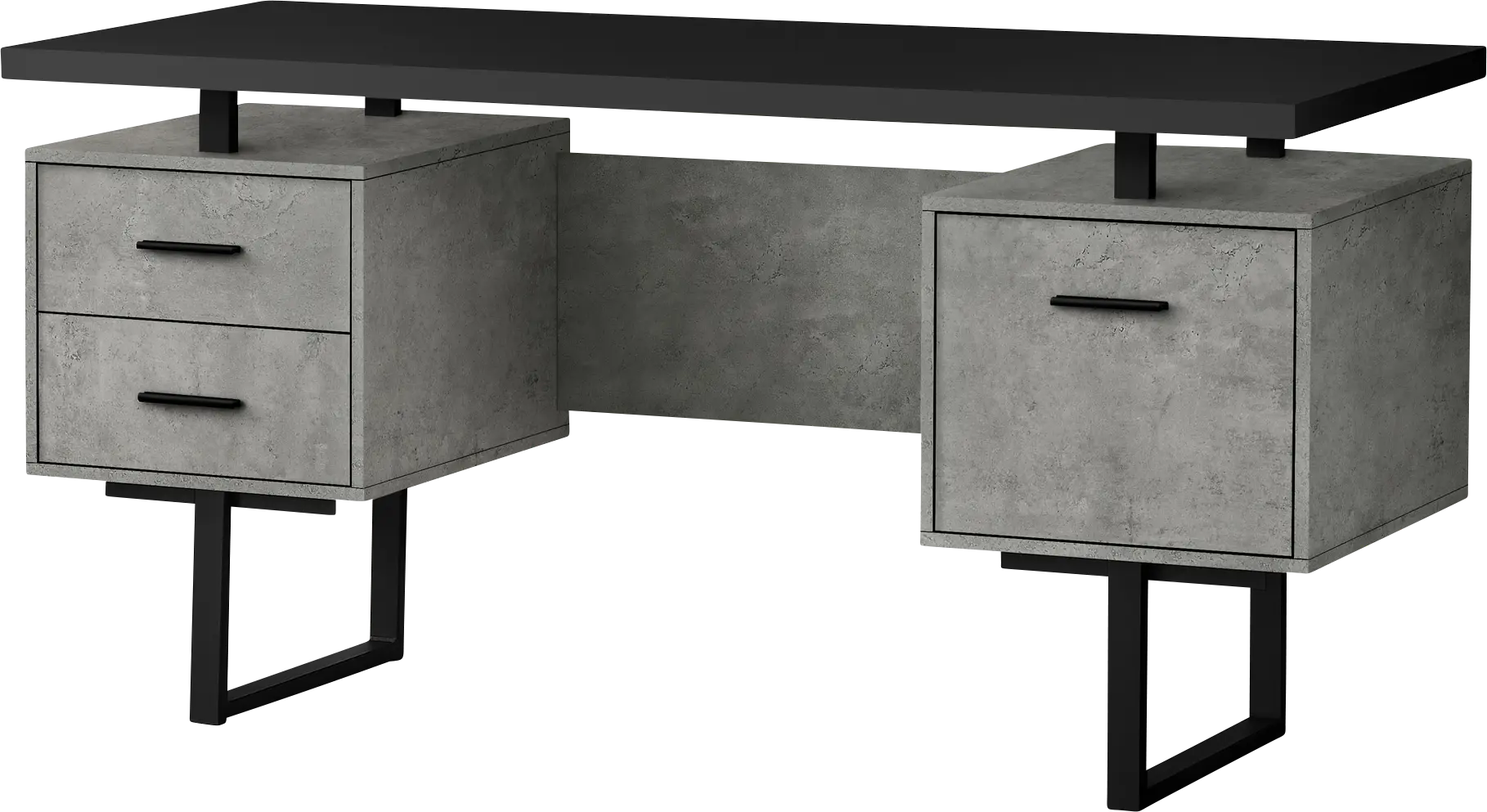 Billingsly Charcoal Desk