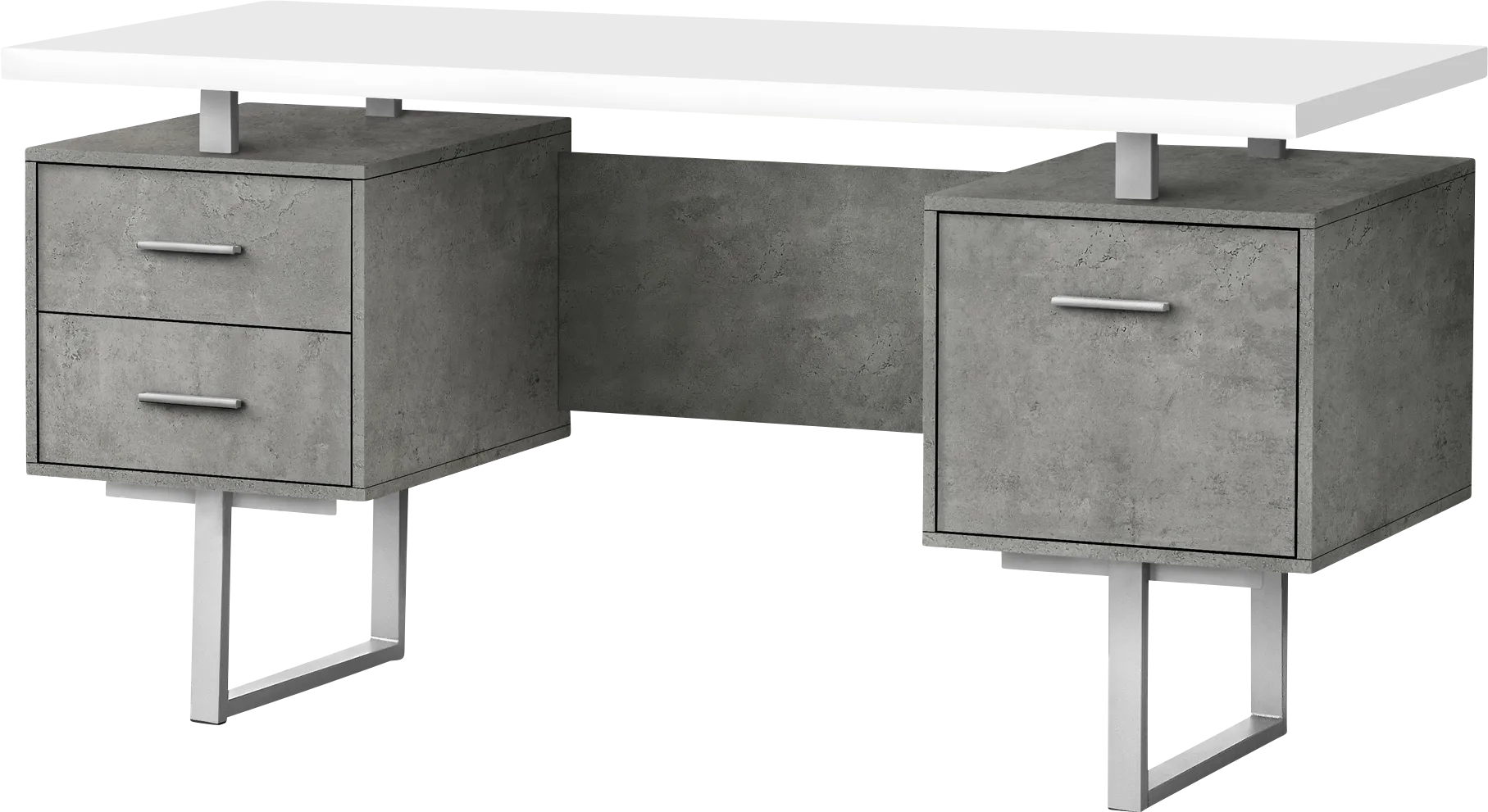 Billingsly Silver Desk - Image 1