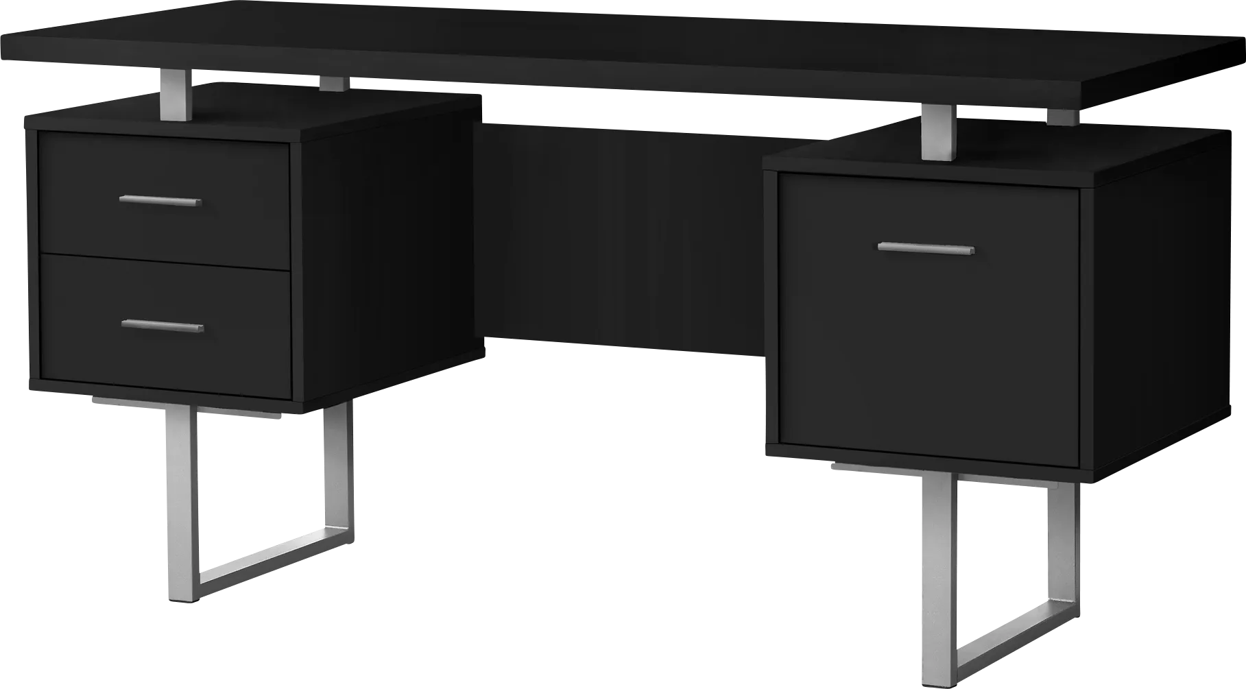 Billingsly Black Desk - Thumbnail - Image 1