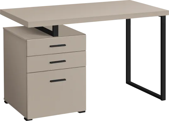 Calavetti Taupe Desk