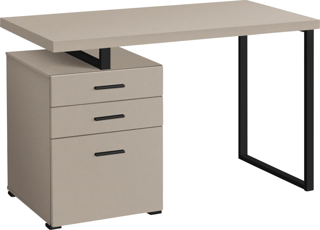 Calavetti Taupe Desk