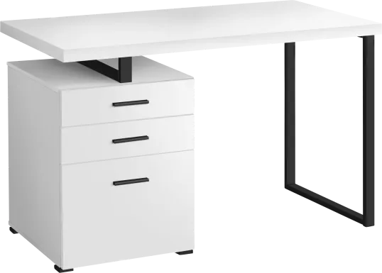 Calavetti White Desk