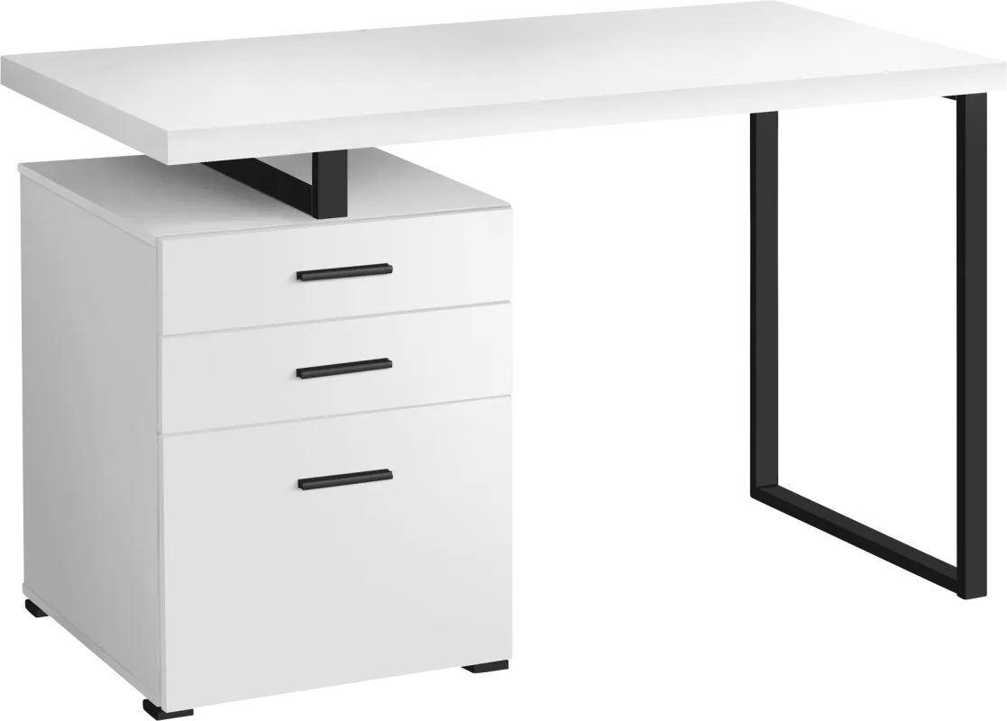 Calavetti White Desk