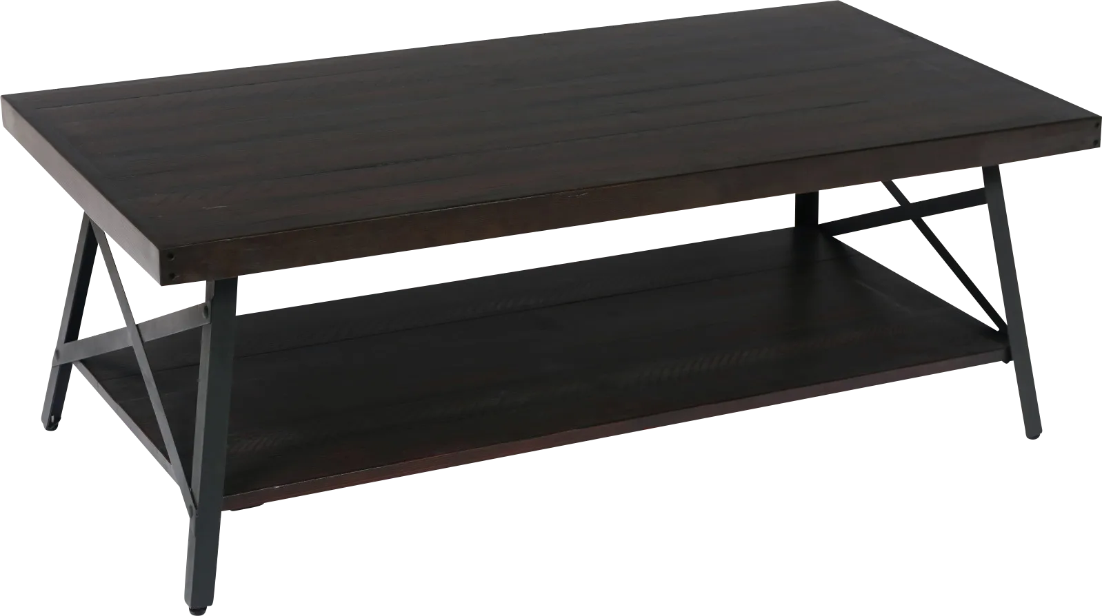 Acoma Espresso Cocktail Table