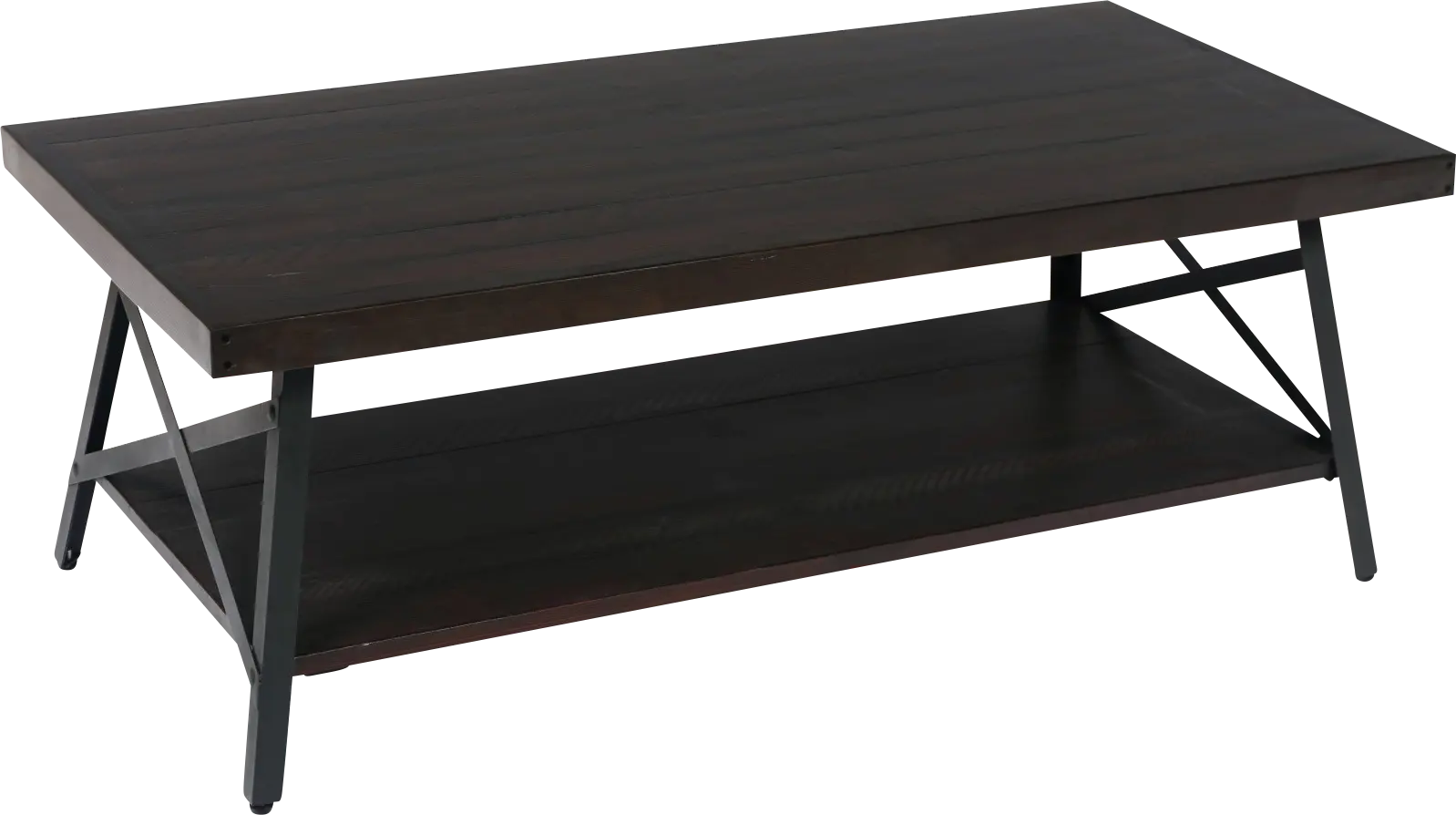 Acoma Espresso Cocktail Table